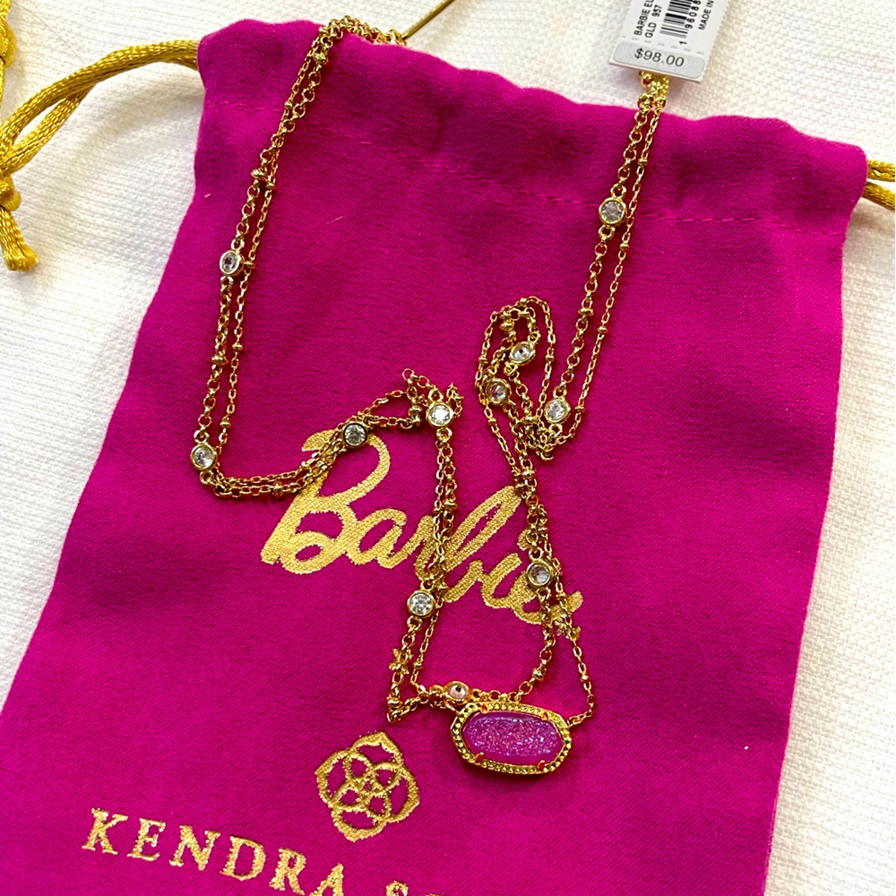 Kendra Scott X Barbie necklace